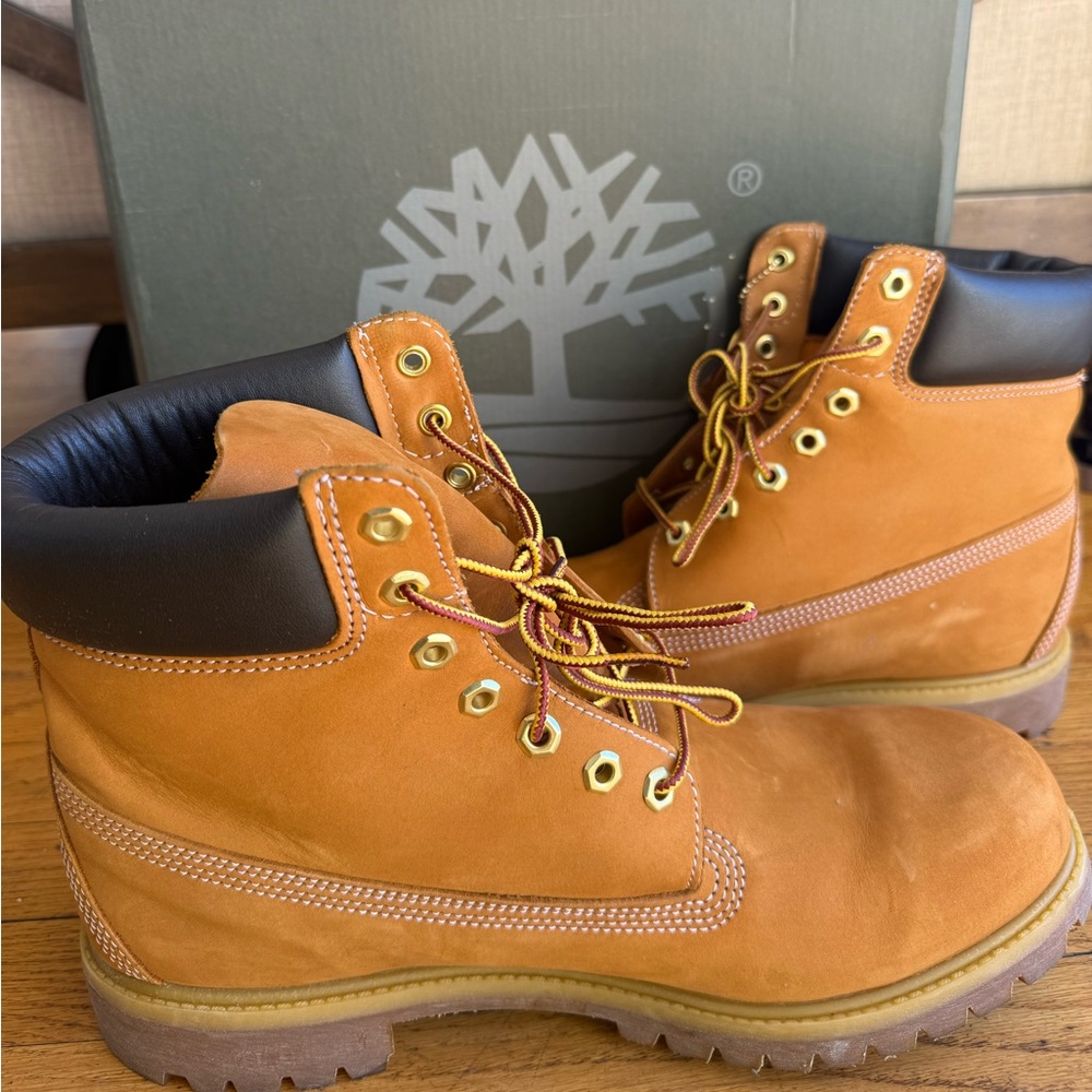 Timberland Men's Brown Leather Boots